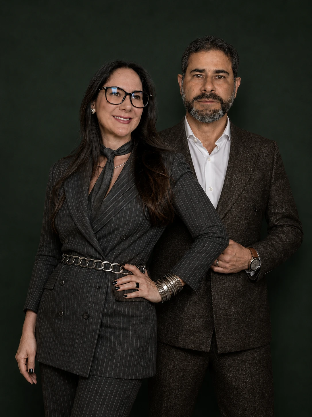 Prof. Audrey Souza e Profa. Olívia Franco — fundadores do Instituto Franco e Souza